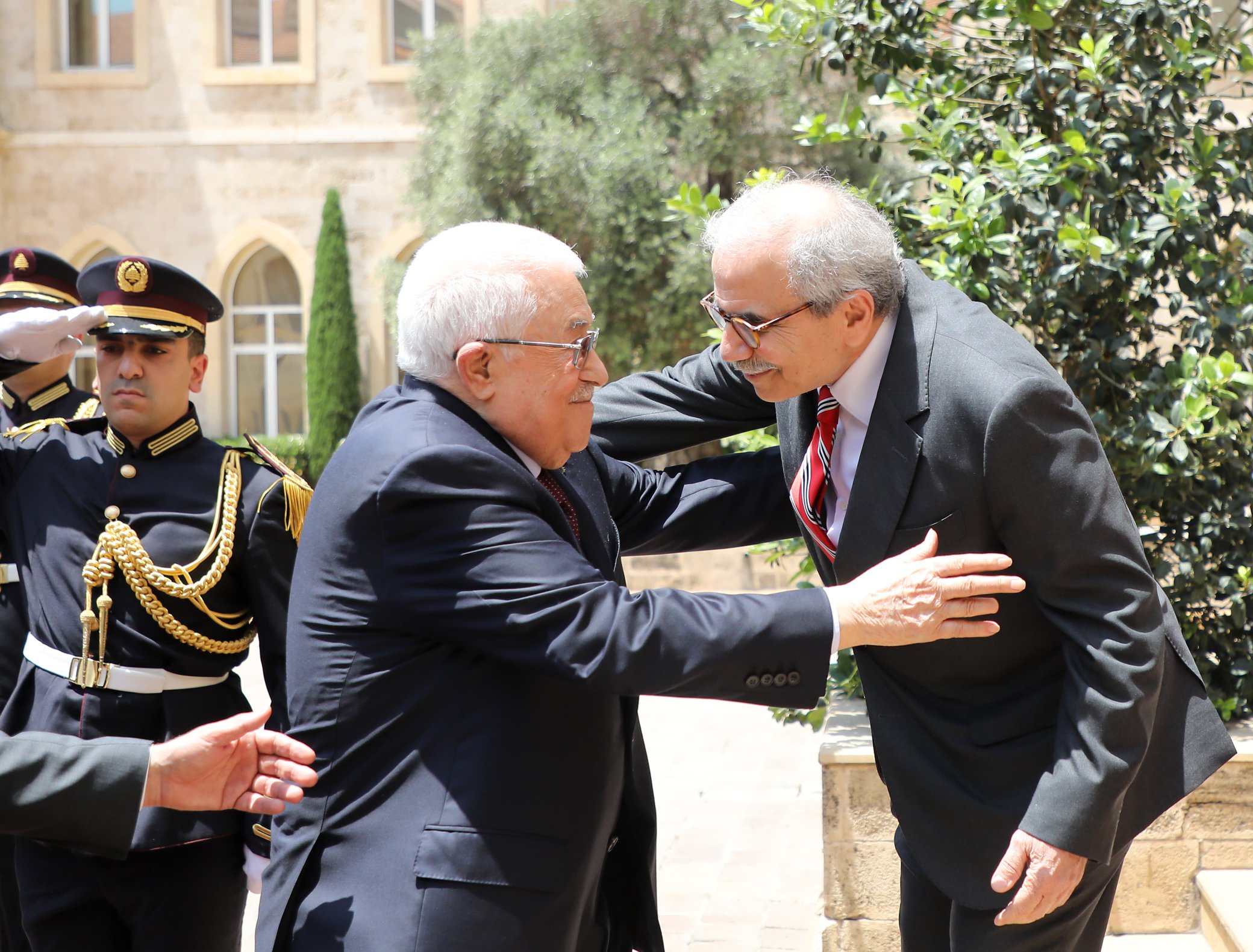 Abbas Reaffirms Commitment to Palestinian Disarmament, Lebanese Sovereignty on Second Day of Beirut Visit